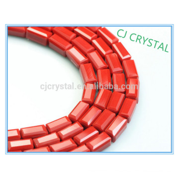 glass beads for decorating,rectangle siam beads